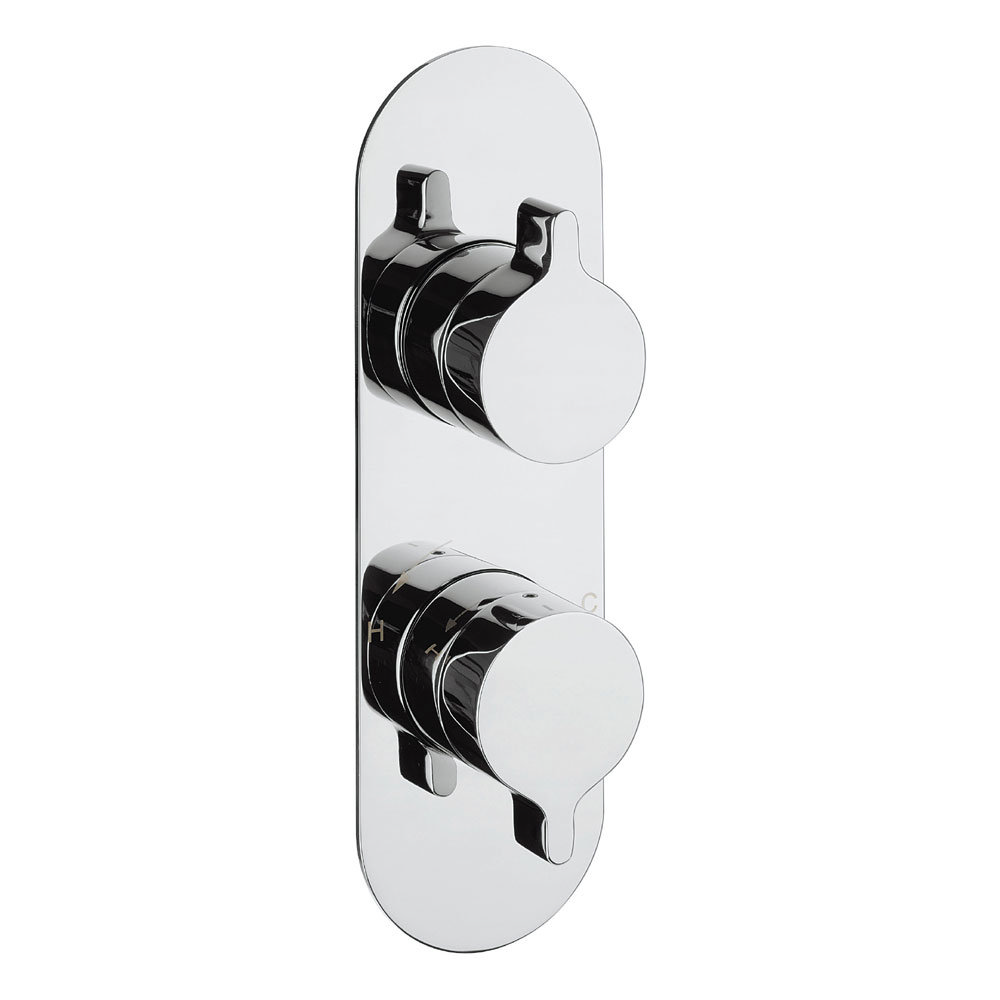 Crosswater Svelte Thermostatic Shower Valve with 3 Way Diverter
