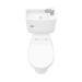 Seattle Combined Two-In-One Wash Basin + Toilet profile small image view 5 