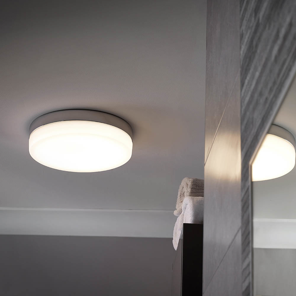 Sensio Hudson Flat Round LED Ceiling Light - SE62291W0