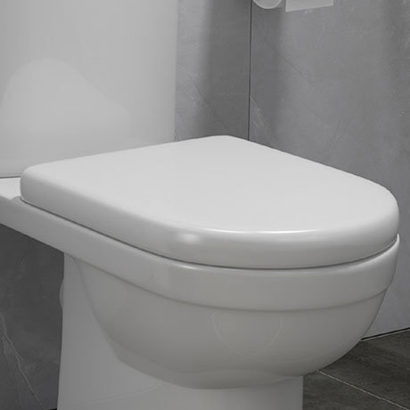D-Shaped Rapid Fix Toilet Seat - SEA007