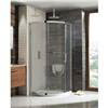 Crosswater - Square Wall Mounted Folding Shower Seat profile small image view 2 