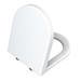 VitrA - S50 Model Wall Hung Short Projection (48cm) Pan - 2 x Seat Options profile small image view 2 