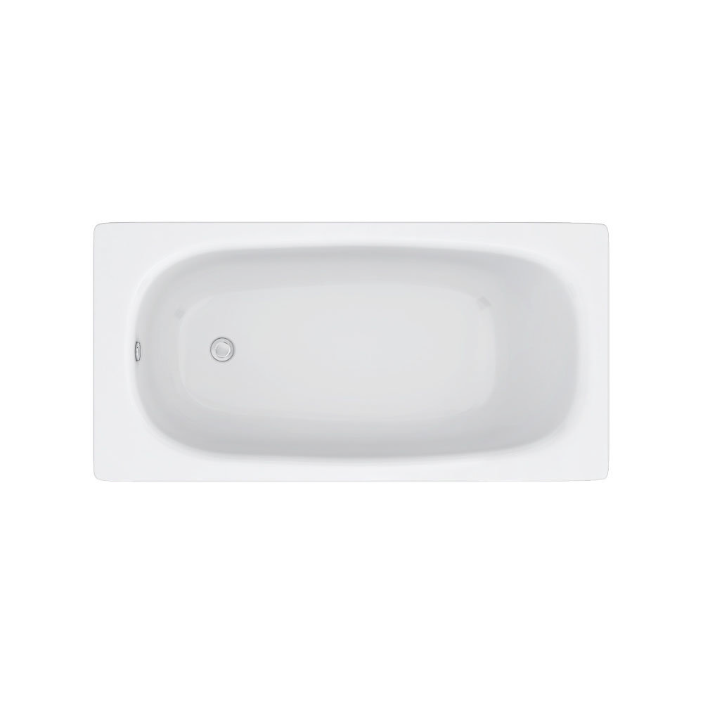 Aurora 1400 x 700mm 0TH Steel Enamel Bath Victorian Plumbing UK