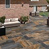 Sedan Outdoor Rustic Slate Effect Floor Tile - 600 x 900mm profile small image view 1 