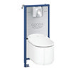 Grohe Rapid SLX 1.13m Frame / Sensia Arena Smart Complete WC 5 in 1 Pack profile small image view 1 