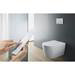 Duravit SensoWash Starck F Lite Compact Wall Hung Shower Toilet + Install Kit profile small image view 3 