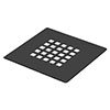 Black Shower Grate Cover for Imperia Shower Trays profile small image view 1 