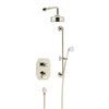 Heritage Glastonbury Recessed Shower with Premium Fixed Head & Flexible Riser Kit - Vintage Gold - SGDUAL04 profile small image view 1 