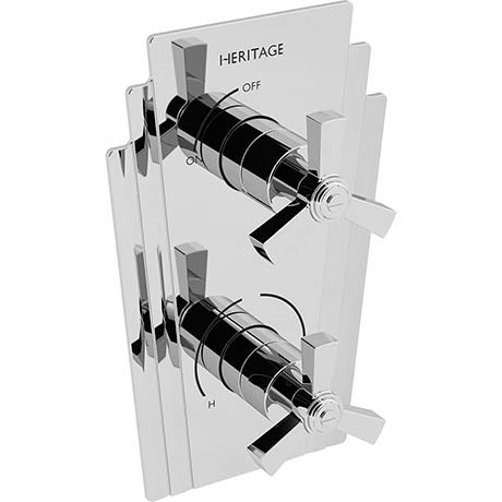 Heritage Gracechurch Twin Concealed Shower Valve - SGRC01