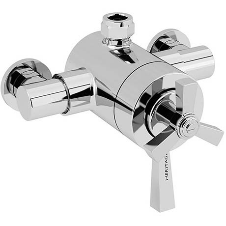 Heritage Gracechurch Exposed Shower Valve with Top Outlet Connection - SGRDCT03