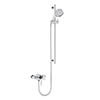 Heritage Gracechurch Exposed Shower with Deluxe Flexible Riser Kit - Chrome - SGRDDUAL05 profile small image view 1 