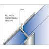 Showerwall - "H" Join Fixing Trim - 5 Colour Options profile small image view 1 