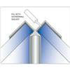 Showerwall - Internal Corner Fixing Trim - 5 Colour Options profile small image view 1 