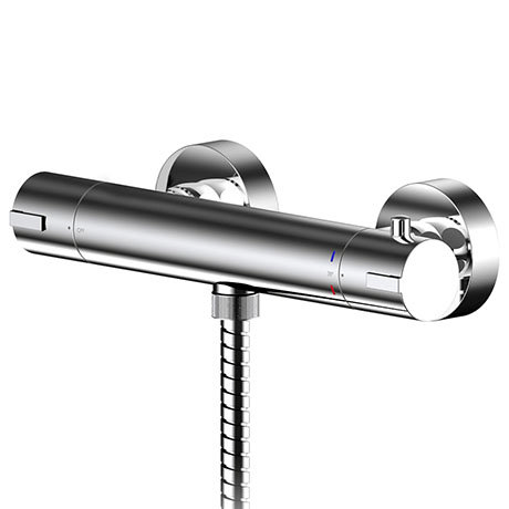 Asquiths Solitude Exposed Thermostatic Shower Bar Valve - SHB5110