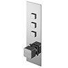 Asquiths Tranquil Push Button Shower Valve (Triple Outlet) - SHD5103 profile small image view 1 