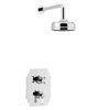 Heritage Hartlebury Recessed Shower with Premium Fixed Head Kit - Chrome - SHDDUAL03 profile small image view 1 
