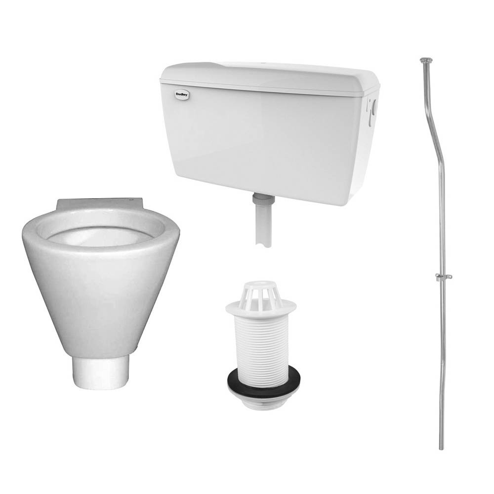 RAK Concealed Urinal Pack with 1 Shino Urinal Bowl