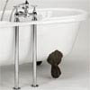 Bristan - Bath Pipe Shrouds - Chrome - SHR-C profile small image view 1 