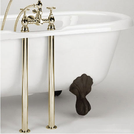 Bristan - Bath Pipe Shrouds - Gold - SHR-G