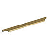 Britton Shoreditch Handle 396mm - Brushed Brass profile small image view 1 