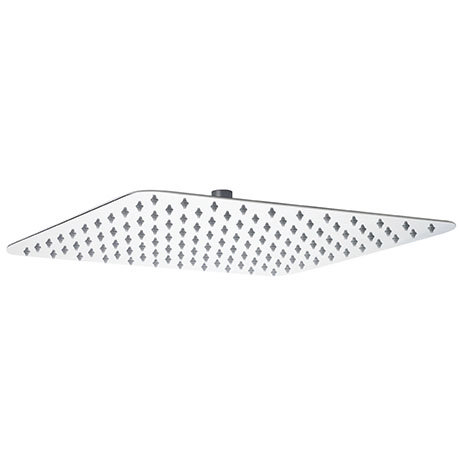 Asquiths 400mm Slim Square Fixed Shower Head - SHZ5148
