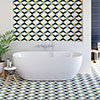 Sigma Diamonds Patterned Wall and Floor Tiles - 200 x 200mm Small Image