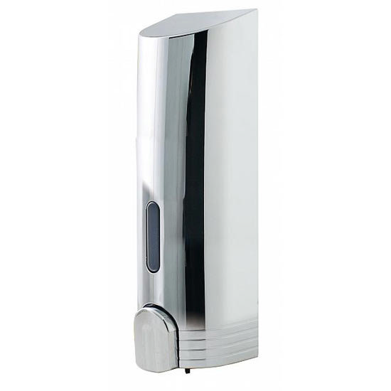 Euroshowers - Tall Single Liquid Dispenser - Chrome - 89790