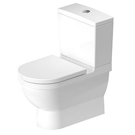 Duravit Starck 3 HygieneGlaze BTW Close Coupled Toilet + Seat