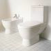 Duravit Starck 3 HygieneGlaze Close Coupled Toilet + Seat profile small image view 2 