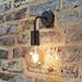 Industville Sleek Edison Wall Light - Pewter - SL-EWL-P profile small image view 2 