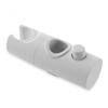 Euroshowers - Slider Bracket for Showerheads - White - 2 x Size Options profile small image view 1 