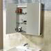 Tavistock Sleek Double Door Cabinet with LED Lighting profile small image view 3 