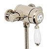 Heritage - Ryde Single Control Exposed Mini Valve With Bottom Outlet - Vintage Gold profile small image view 1 