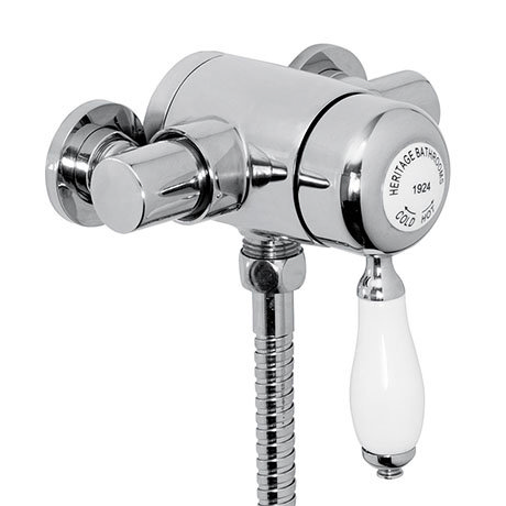 Heritage - Ryde Single Control Exposed Mini Valve With Bottom Outlet - Chrome