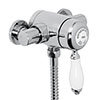 Heritage - Ryde Single Control Exposed Mini Valve With Bottom Outlet - Chrome profile small image view 1 