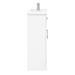 Valencia Slimline Combination Basin & Toilet Unit - White Gloss - (1000 x 305mm) profile small image view 3 