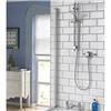 Bristan Sonique2 Exposed Thermostatic Surface Mounted Shower Valve with Adjustable Riser profile small image view 2 