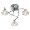 Forum Reena 3 Light Ceiling Fitting - SPA-28326-CHR profile small image view 1 