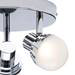 Forum Milan Chrome LED 3 Light Spotlight Plate - SPA-31733-CHR profile small image view 4 