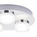 Forum Amalfi Chrome LED 3 Light Flush Ceiling Fitting - SPA-31736-CHR profile small image view 3 