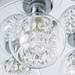 Revive Chrome/Clear Glass 3-Light Flush Ceiling Light profile small image view 3 