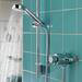 Aqualisa - Siren SL Exposed Thermostatic Shower Valve with Slide Rail Kit - SRN001EA profile small image view 4 