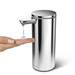 simplehuman Rechargeable Liquid Sensor Pump Soap Dispenser - Polished Steel - ST1044 profile small image view 5 