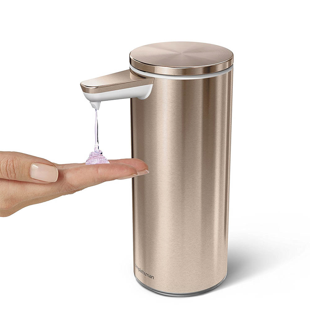 simplehuman Rechargeable Liquid Sensor Pump Soap Dispenser | Victorian Plumbing