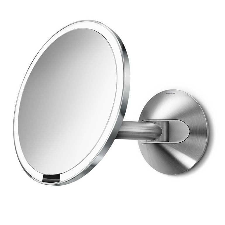 simplehuman Wall Mounted 20cm Cosmetic Sensor Mirror ST3003