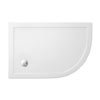 Crosswater - Offset Quadrant Low Profile Acrylic Shower Tray w/ Waste - Right Hand - 3 Size Options profile small image view 1 