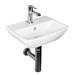RAK Summit Square Cloakroom Hand Basin Sink 40cm 1TH profile small image view 2 