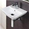 RAK Summit Cloakroom Suite - Close Coupled WC + 40cm Hand Basin profile small image view 2 