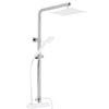 Roper Rhodes Square Height Adjustable Rigid Riser Rail with Diverter - SVARM10 profile small image view 1 