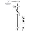 Roper Rhodes Event Round Dual Function Shower System with Fixed Shower Head - SVSET01 profile small image view 1 